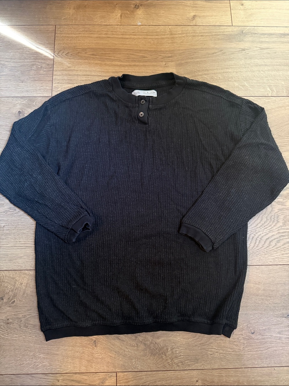 Zara Boys Ribbed Long Sleeve Sweater/Top (9)